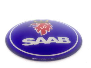 SAAB naklejka emblemat FELGA KOŁPAK 64,5 mm