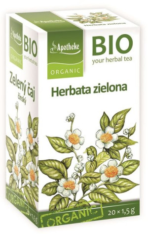 Herbata Zielona Chińska Ekspresowa Bio 20 X 1,5 G - Apotheke