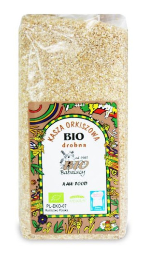 Kasza Orkiszowa Drobna Bio 500 G - Babalscy