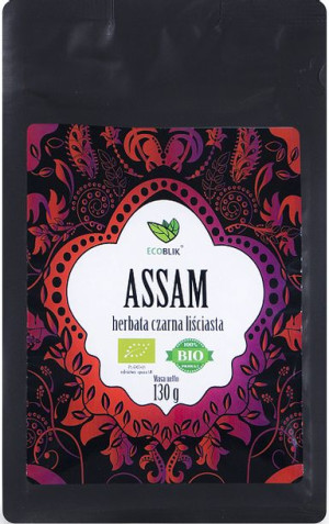 Herbata Czarna Liściasta Assam Bio 130 G - Ecoblik