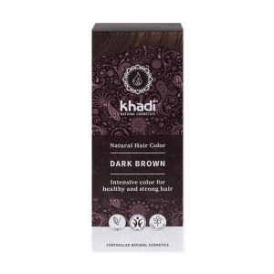 Henna Ciemny Brąz - Khadi