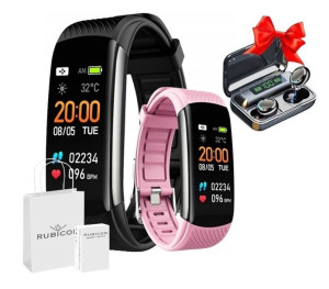 SMARTBAND SMARTWATCH + słuchawki bezprzewodowe