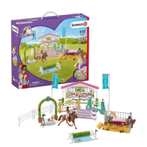 Schleich 42440 zestaw 36w1 Wyścigi konne konie koń Horse Club