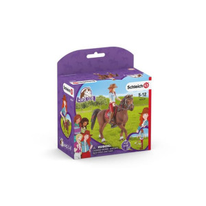 Schleich 42539 zestaw Hannah Cayenne koń konie Horse Club