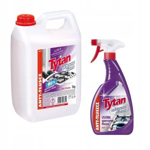 Tytan Anty-tłuszcz Spray Kanister 5kg + Spray 500g