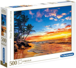 Clementoni PUZZLE 500 el. HQ Rajska plaża