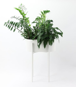Kwietnik Metalowy PIATO 70cm Biały