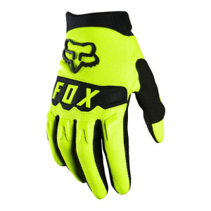 Rękawiczki FOX JUNIOR DIRTPAW YELLOW fluo GRATISY