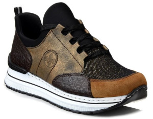 Sneakersy damskie sportowe RIEKER N6983-24