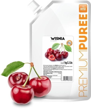 PremiumPuree Wiśnia - Puree | Pulpa owocowa 1 kg