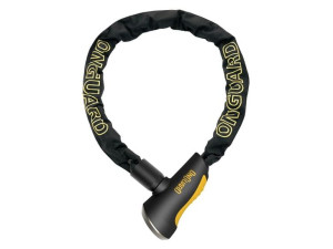 Zapięcie rowerowe ONGUARD MASTIFF 8121 ŁAŃCUCH 150cm*8mm - 5 x Klucze z kod