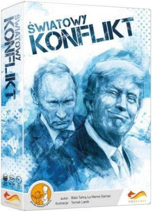 ŚWIATOWY KONFLIKT Imprezowa gra planszowa Coup PL Trump 293