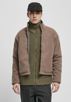 Reversible Polar Fleece Darkkhaki/Asphalt