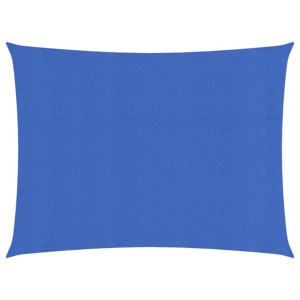 Żagiel przeciwsłoneczny, 160 g/m², niebieski, 2,5x3,5 m, HDPE