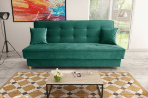 Wersalka kanapa sofa rozkładana LIVIA + poduszki / kolory