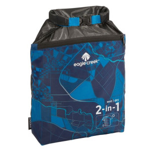 Pokrowiec sportowy na mokrą odzież Eagle Creek Wet Dry 2w1 - Blue