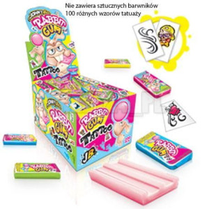 Johny Bee Rabbit Gum +tattoo-guma Z Tatuażem