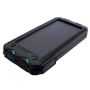 Power Bank 12000mAh (44,4Wh) z panelem solarnym 1W, S12000G