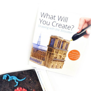 3Doodler Book, książka projektów, język angielski, 3DR2BK