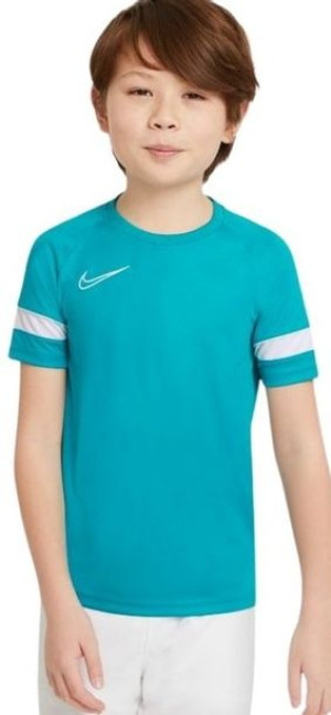 Koszulka dla dzieci Nike DF Academy 21 Top SS niebieska CW6103 356