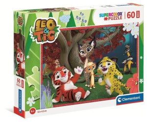 Puzzle 60 Maxi Super Kolor Leo I Tig