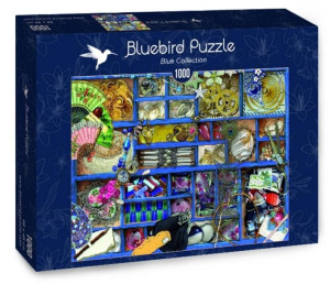 Puzzle 1000 Niebieska Kolekcja