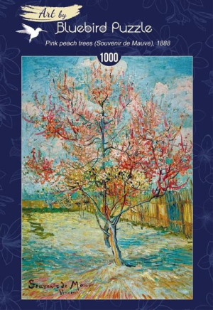 Puzzle 1000 Kwitnące Drzewo Brzoskwini