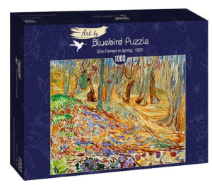 Puzzle 1000 Edvard Munch, Las Na Wiosne