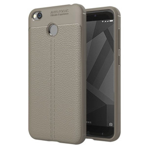 Elastyczne etui pokrowiec do Xiaomi Redmi 4X szary / granatowy