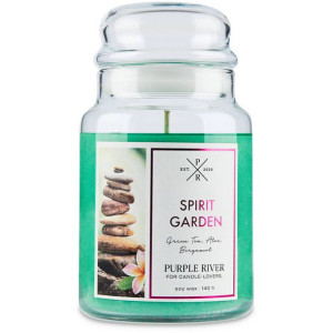 Purple River sojowa naturalna świeca zapachowa w szkle 22 oz 623 g - Spirit
