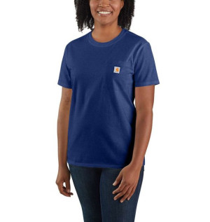 Koszulka Carhartt WK87 Workwear Pocket S/S T-Shirt SCOUT BLUE HEATHER