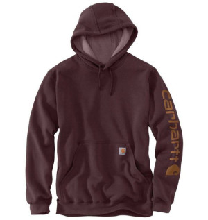 Bluza Carhartt Midweight Signature Sleeve Logo Hooded Sweatshirt PORT