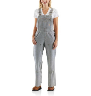 Ogrodniczki Carhartt Denim Railroad Stripe Bib Overall RAILROAD STRIPE