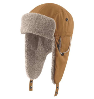 Czapka Traperka Carhartt Trapper Hat CARHARTT® BROWN
