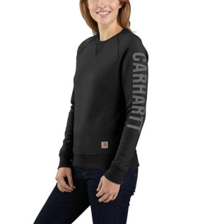 Bluza Carhartt Clarksburg Graphic Crewneck Sweatshirt BLACK