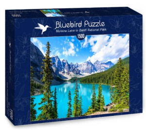 Puzzle 1500 Park Narodowy W Banffjezioro Moraine