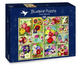 Puzzle 1500 Kolorowe Kwiaty