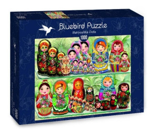 Puzzle 1000 Rosyjskie Laleczkimatryjoszki
