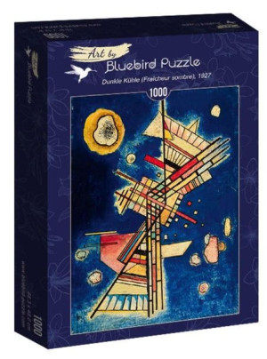 Puzzle 1000 Wassily Kandinsky, Ciemny Chłód