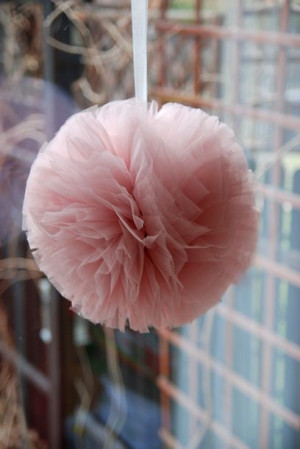 Pompon tiulowy XXL