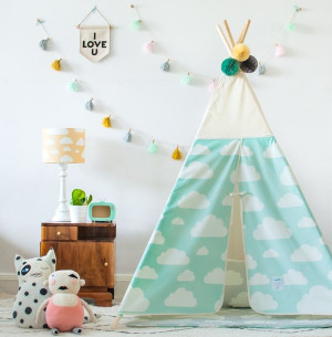 Namiot tipi chmurki mint