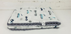 Kocyk Średniaka Pędzący Królik 75x100 cm dapple gray