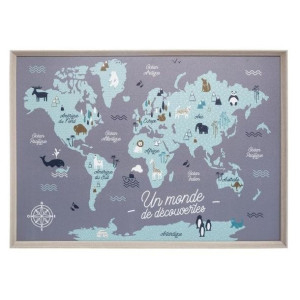 Mapa świata dla dzieci