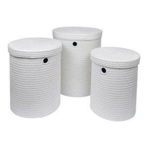 Kosze na pranie 3 szt. BASKETS