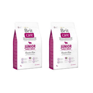 Pakiet Brit Care Lamb & Rice Jagnięcina Junior Large Breed 2 x 3 kg