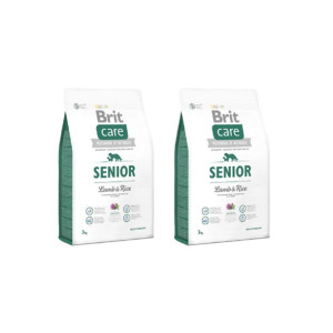 Pakiet Brit Care Lamb & Rice Jagnięcina Senior 2 x 3 kg