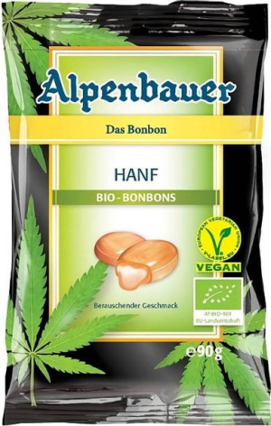 Cukierki Z Nadzieniem O Smaku Mango - Nasiona Konopi Vegan Bio 90 G - Alpen
