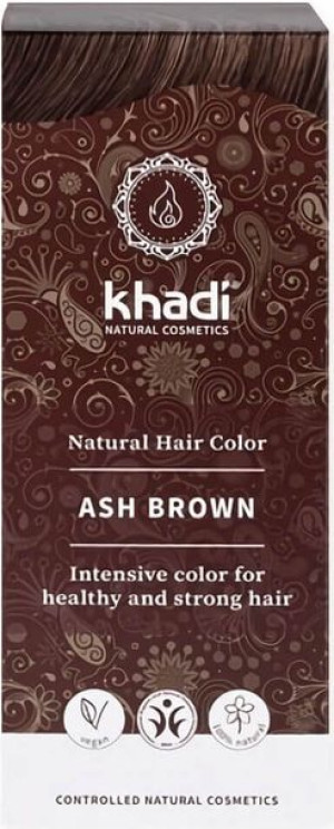 Henna - Popielaty Brąz 100g - Khadi