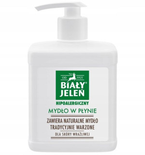 Biały Jeleń, mydło w płynie, 500g