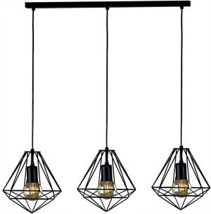 Lampa wisząca listwa MARKO III K-4004 black Kaja